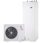 Rotenso Aquami All in Split Hydrobox Wi-Fi 16 kW luft/vatten-värmepump med 240 liters varmvattentank