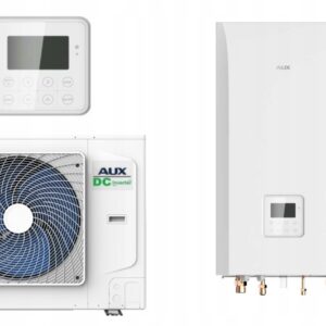AUX 8 kW split luft/vatten-värmepump