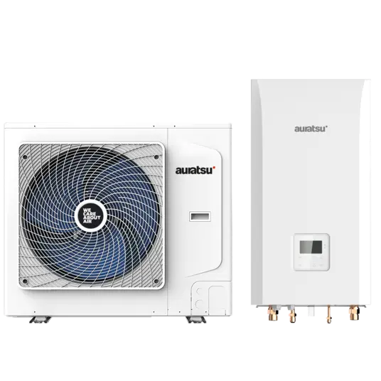 Auratsu Split 8 kW AHA-08RA1 + AHM-100RA3 Auratsu Split 8 kW õhk-vesi soojuspump AHA-08RA1 ja AHM-100RA3